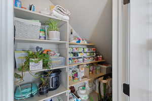 View of storage area