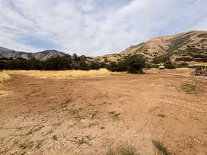 Mountain view featuring rural landscape