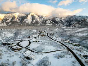 View of mountain background