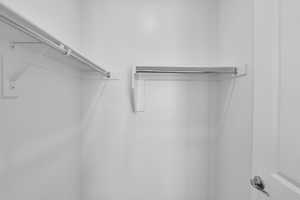 View of spacious closet