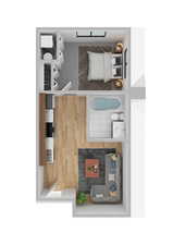 View of home floor plan