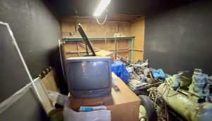View of Inside of Garage.