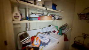 View of laundry room