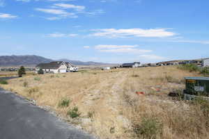 View of mountain background