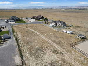 Bird's eye view of mountains