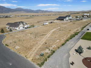 View of rural area with a mountainous background