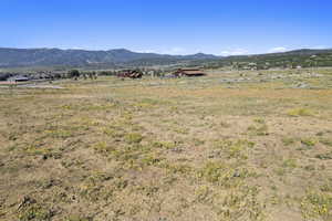 Mountain view featuring rural landscape