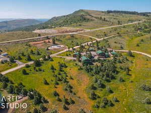 View of rural area featuring a mountain backdrop