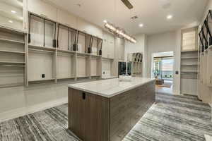 View of spacious closet