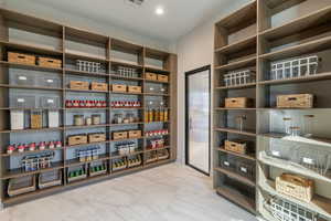 View of storage room