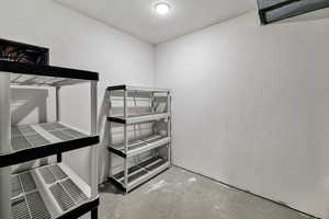 View of storage area