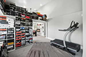 View of storage area