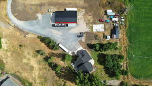 Aerial view of property's location