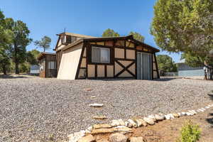 View of outbuilding with an outbuilding