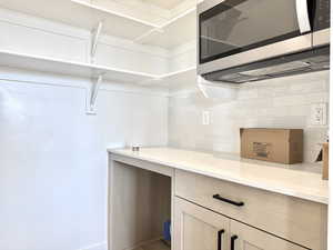 View of spacious closet