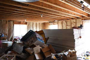 Miscellaneous room featuring healthy amount of natural light