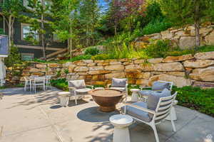View of patio / terrace with outdoor dining area