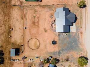 Aerial view of property and surrounding area