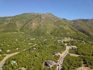 View of mountain background