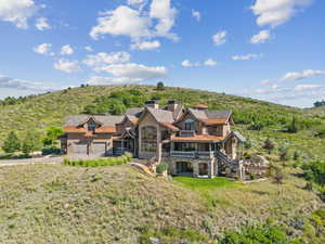 Aerial view of property and surrounding area