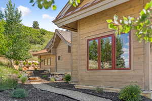 View of side of home