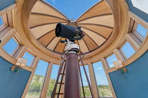 Observatory with Retractable Dome Roof