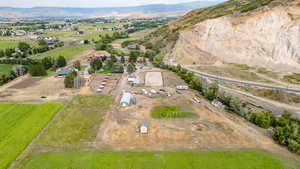 View of property location with rural landscape and a mountainous background