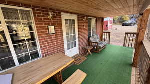 View of porch