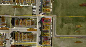 Aerial overview of property's location