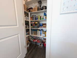 View of pantry