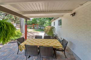 View of patio