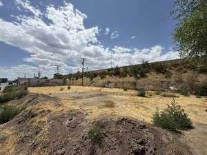 View of undeveloped land