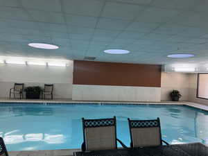 View of indoor community pool