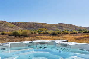 View of mountain backdrop