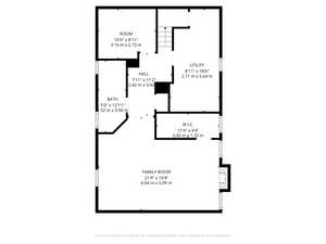 View of floor plan / room layout