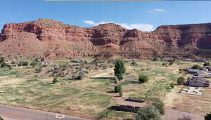 View of mountain background