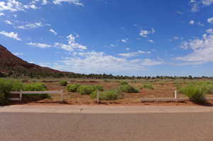 View of yard featuring a rural view
