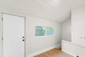 New 100% water-proof vinyl flooring. Hook ups are ready for gas/electric washer/dryer and lots of storage space.