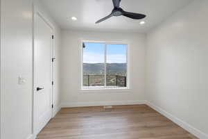 Main floor guest bedroom or den