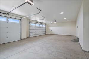 Massive 3 car garage with EV outlet