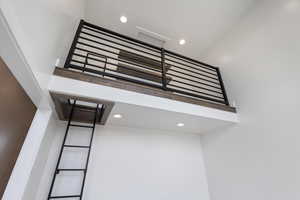 Awesome reading loft in the living room