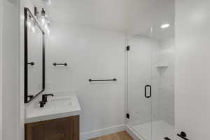 Guest suite 3/4 bathroom for bedroom #5