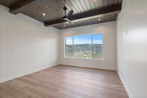 Primary bedroom with views