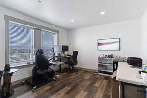 Front Office/Den w/ French Doors