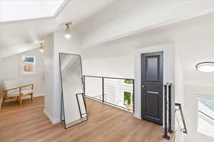 Loft in primary bedroom