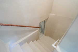 View of stairway