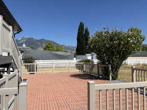 Huge Brick paver Deck