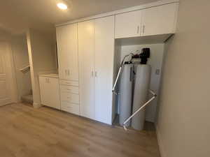 Place for an additional fridge/freezer if needed downstairs