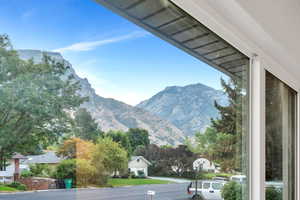 View of mountain backdrop