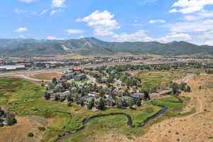 View of mountain backdrop
